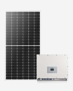 Kit Energia Solar 17,6kWp 550W 35kW 220V Sem Estrutura Elgin