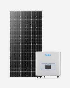 Kit Energia Solar 5,5kWp 550W 5kW 220V Metálico Elgin